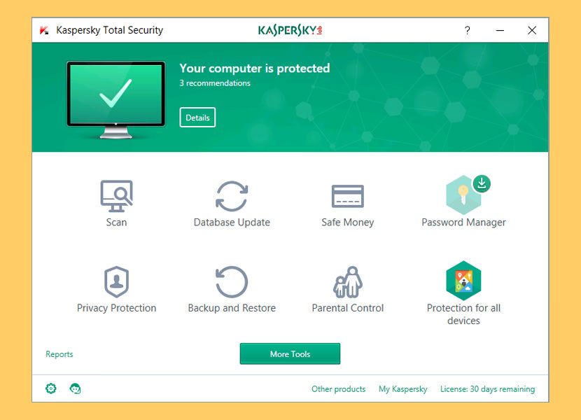 kaspersky anti virus 30 days trail for android